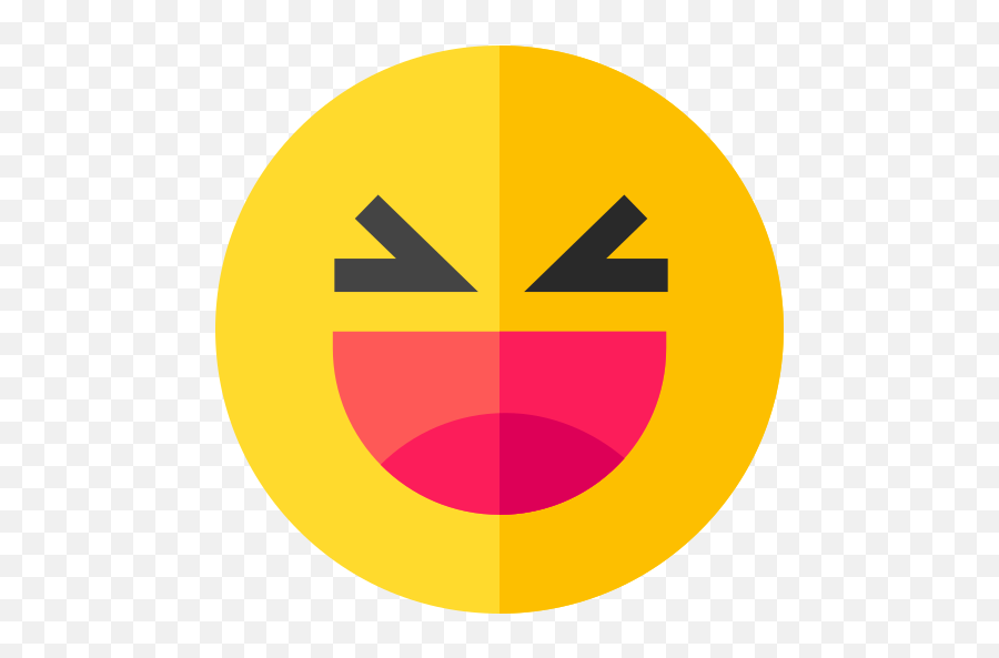 Laughing - Free Social Media Icons Circle Emoji,Laughing Emoji Text