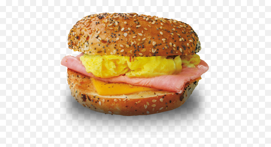 The Newest Bagel Stickers - Egg Ham Cheese Bagel Emoji,Emoji Cheeseburger Crisis