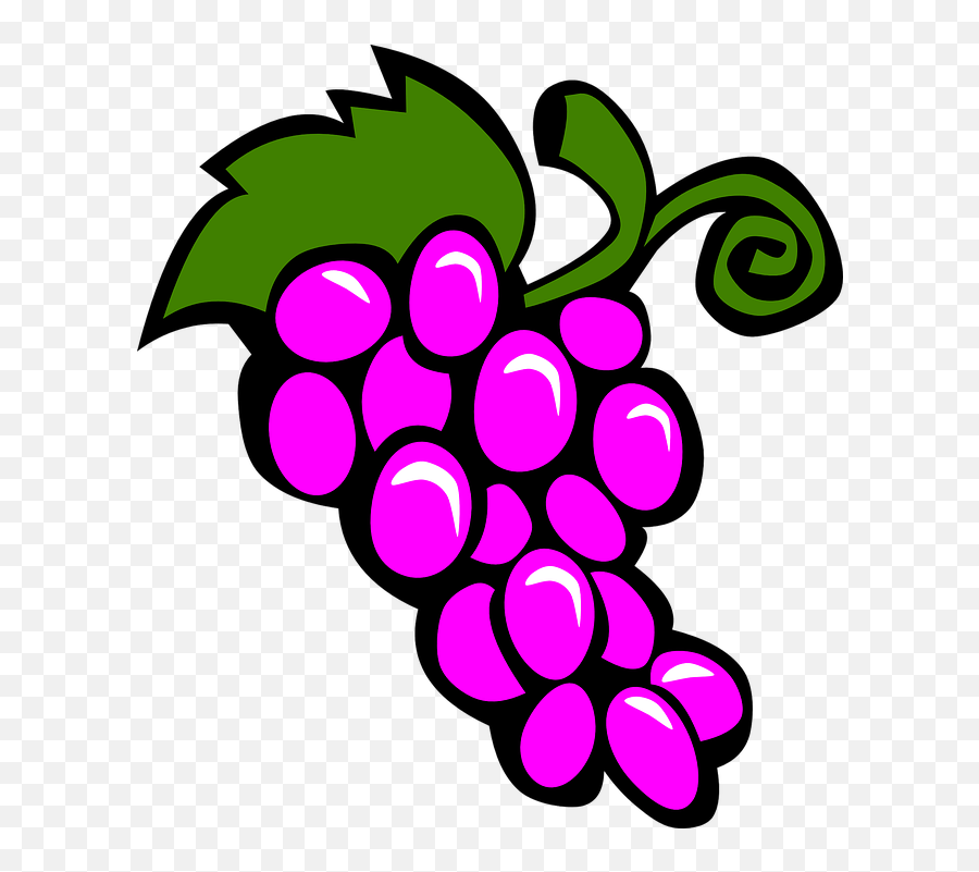 Grape Purple Grapes - Grapes Clip Art Emoji,Cut And Paste Emoji