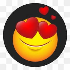 Love Eyes Emoji - Seated In,Stretching Emoji