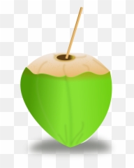 Big Image - Green Coconut Clipart Png Download Full Size Cocopng Emoji,Coconut Emoji Iphone