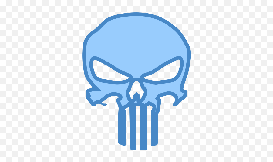 Punisher Icon - Free Download Png And Vector Skull Emoji,Skull Emoji Iphone