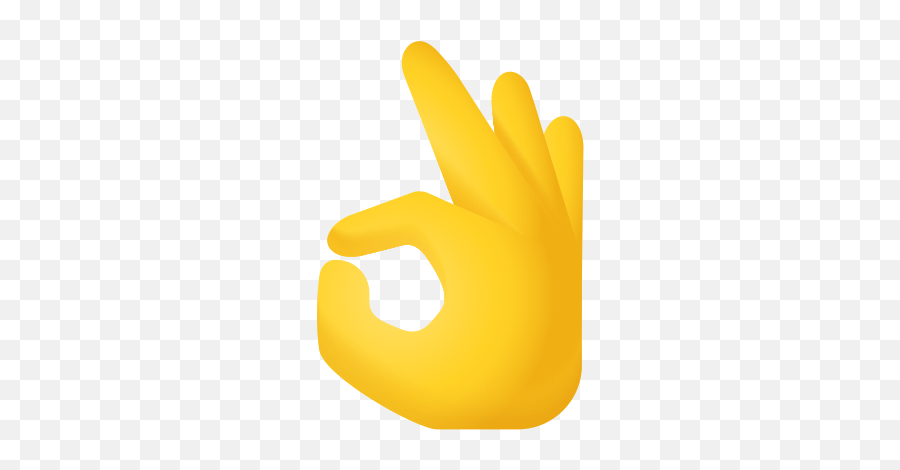 Ok Hand Emoji Icon - Free Download Png And Vector Hand,Yellow Card Emoji