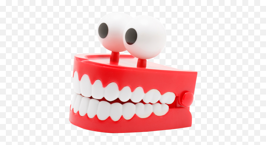 Ftestickers Chatter Tooth Sticker - Chattering Teeth Clipart Emoji,Chattering Teeth Emoji