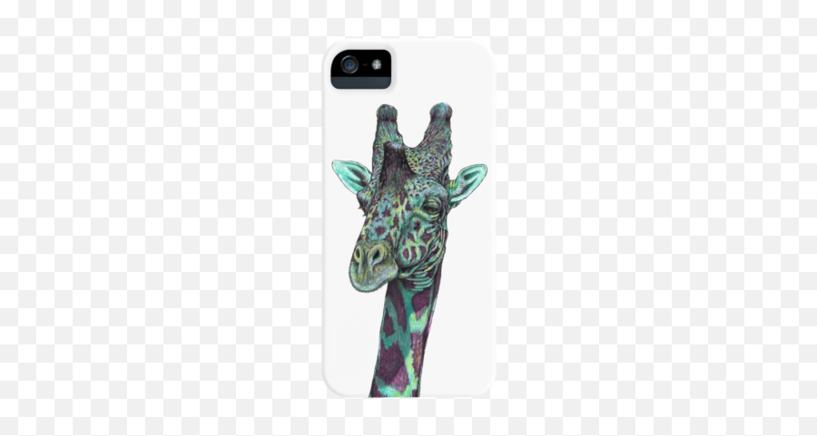 Giraffe Phone Cases Design By Humans - Iphone Emoji,Giraffe Emoji