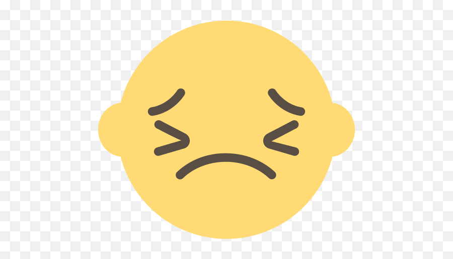 Emoticons Icon - Circle Emoji,Nervous Smile Emoji
