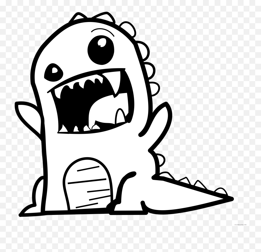 Rawr Dinosaur Printable Coloring4free - Cute Cartoon Dinosaur Dinosaur Outline Emoji,Rawr Emoji
