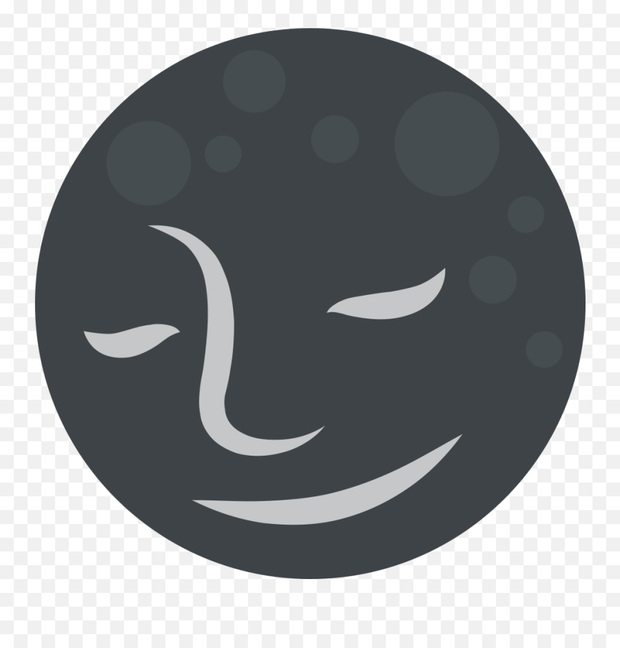 Emojione 1f31a - Ville De Saint Etienne Emoji,Moon Emoji