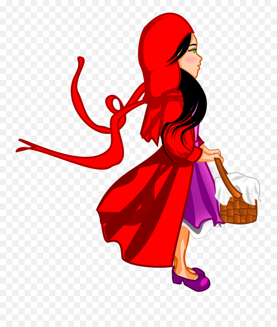 Little Red Riding Hood Fairytale Cap - Little Red Riding Hood Transparent Emoji,Fire Hydrant Emoji