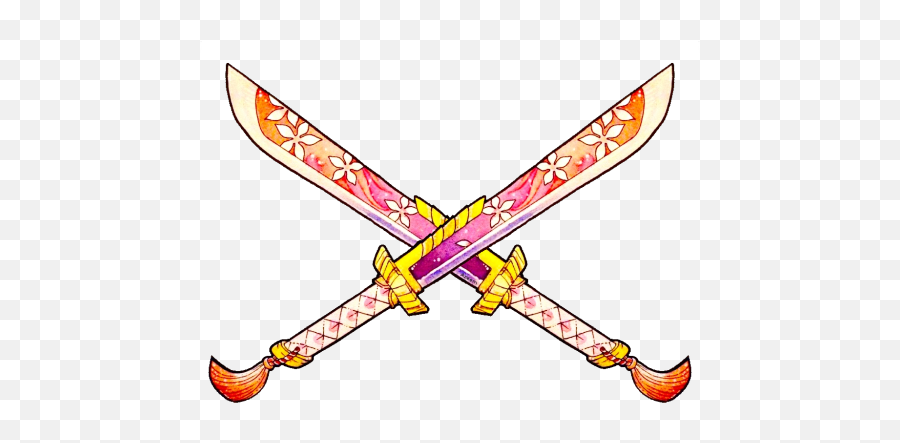 Monster Hunter - Mizutsune Sword And Shield Emoji,Katana Emoji