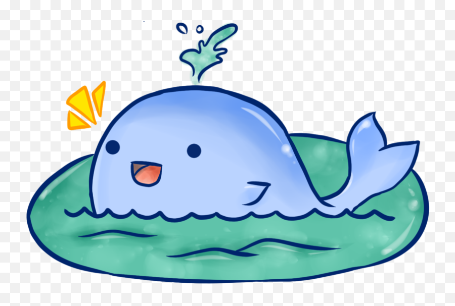 Picture - Cute Whale Transparent Background Emoji,Whale Emoticons