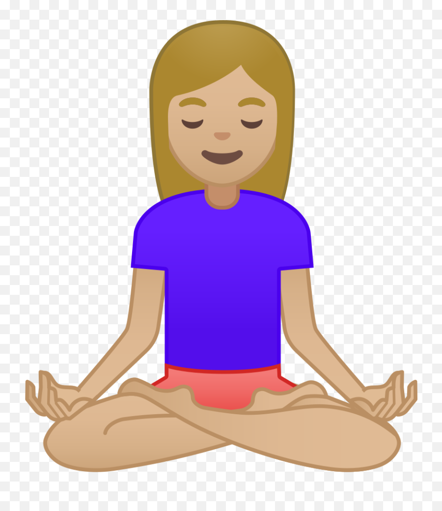 Noto Emoji Oreo 1f9d8 1f3fc 200d 2640 - Emoji Yoga,Knee Emoji
