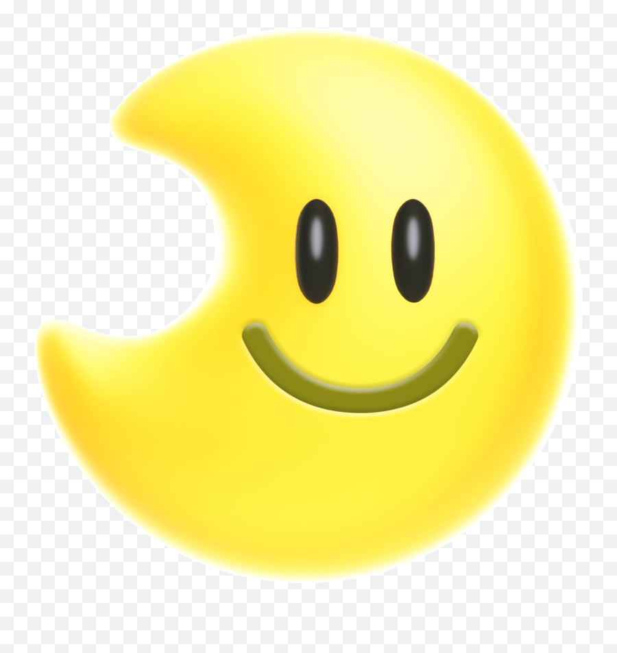 3 - 3 Up Moon Mario Emoji,Crescent Moon Emoticon