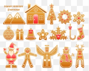 Food Snack Seasonal Christmas - Gazetka Szkolna Boe Narodzenie Emoji,Gingerbread Man Emoji