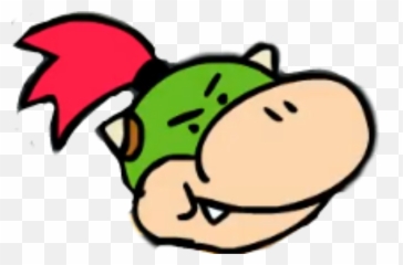 Bowserjr Bowser Srpelo Mario Supermario - Clip Art Emoji,Bowser Emoji
