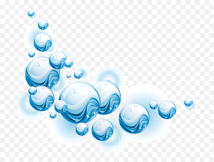 Water Drops - Water Bubbles Clipart Png Emoji,Water Drops Emoji