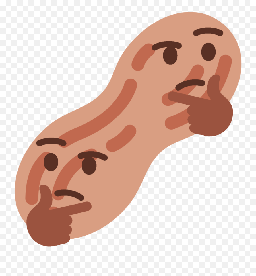 Thinking - Illustration Emoji,Testicles Emoji