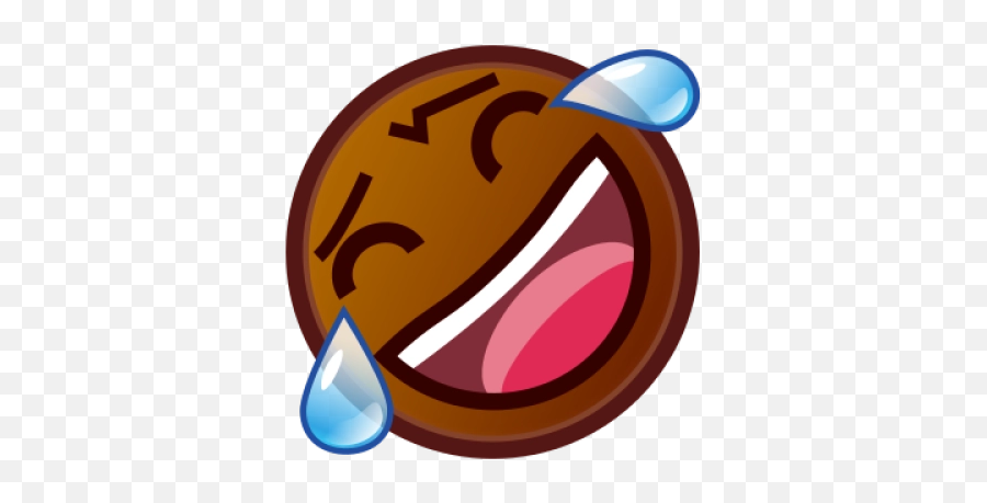 Png Rolling - Brown Laughing Emoji,Emoji Rolling On The Floor Laughing