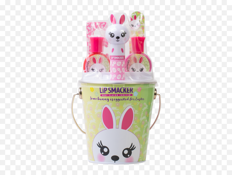 Lip Smacker Bunny Easter Bucket - Lip Smacker Bunny Easter Emoji,Easter Bunny Emoji
