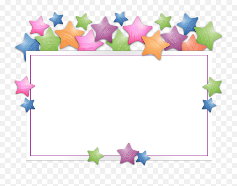 Stars Star Rectangle Shimmer Frame - Day English Status Emoji,Gift Arrows Emoji