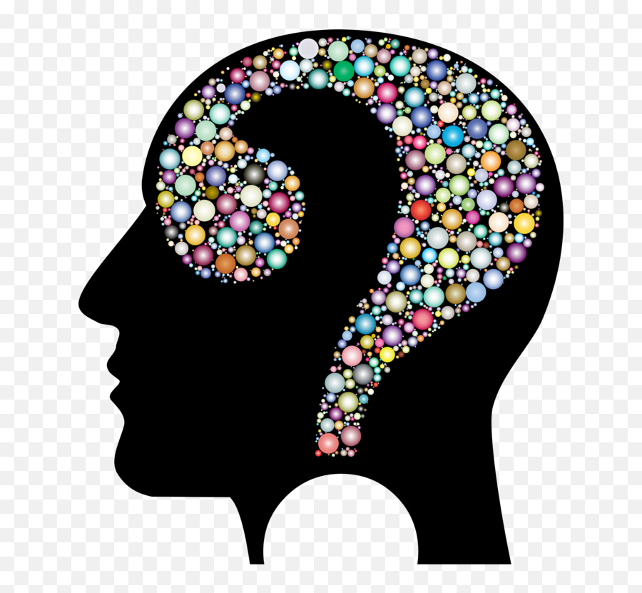 Human Head Question Face Skull - Question Mark In Head Clinical Psychology Clipart Emoji,Question Mark Emoji