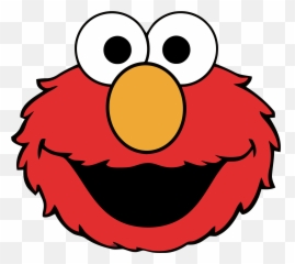 Elmo And Cookie Monster Clipart - Sesame Street Elmo Head Emoji,Cookie Monster Emoji