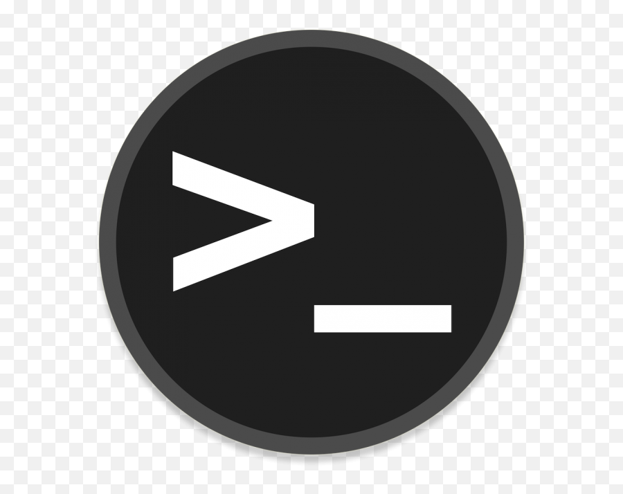 Download Free Png Console Command - Line Icons Terminal Terminal Logo Emoji,Console Emoji