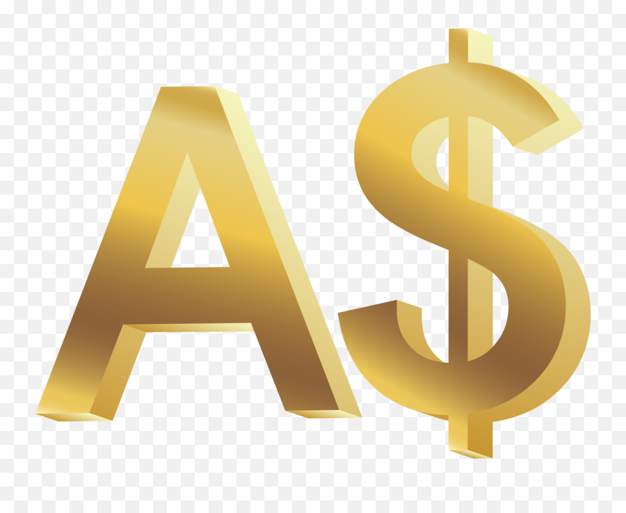 Australian Dollar Symbol Png Clip Art - Symbol Currency Of Australia Emoji,Dollar Emoji Png