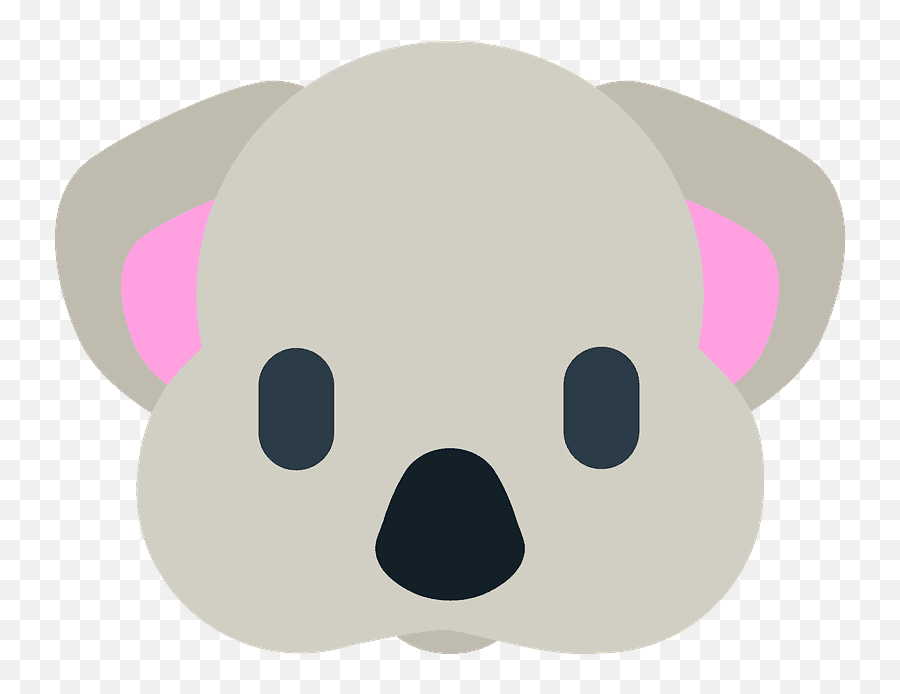 Koala Emoji Clipart Free Download Transparent Png Creazilla - Emoji Bear Face On Mozilla,Panda Emoji