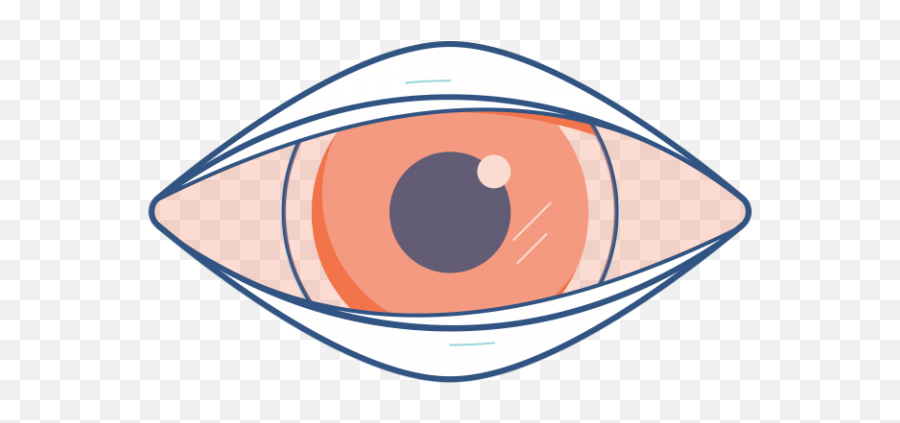 Pink Eyes Clipart Eye Pain - Circle Png Download Full Conjunctivitis Emoji,Eyeballs Emoji