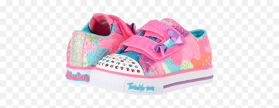 Skechers Kids Twinkle Toes - Round Toe Emoji,Kids Emoji Shoes