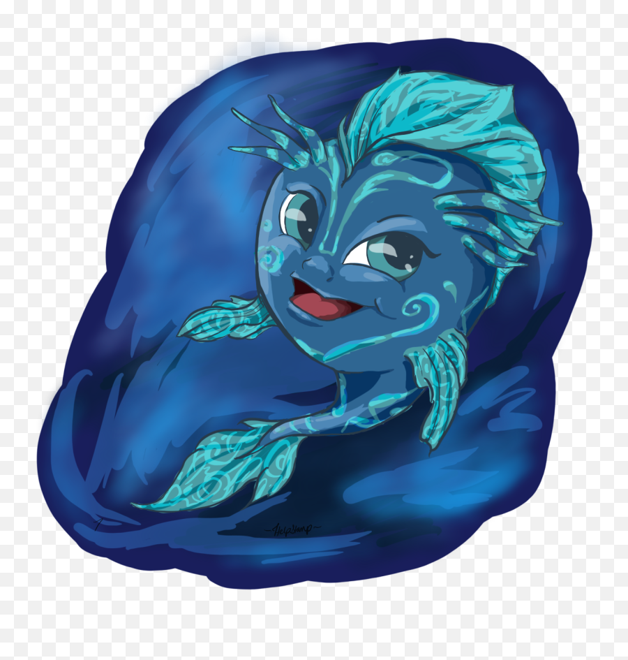 I Saw A Maracite Koi Today And Wanted A Baby Version So I - Fictional Character Emoji,Saw Emoji