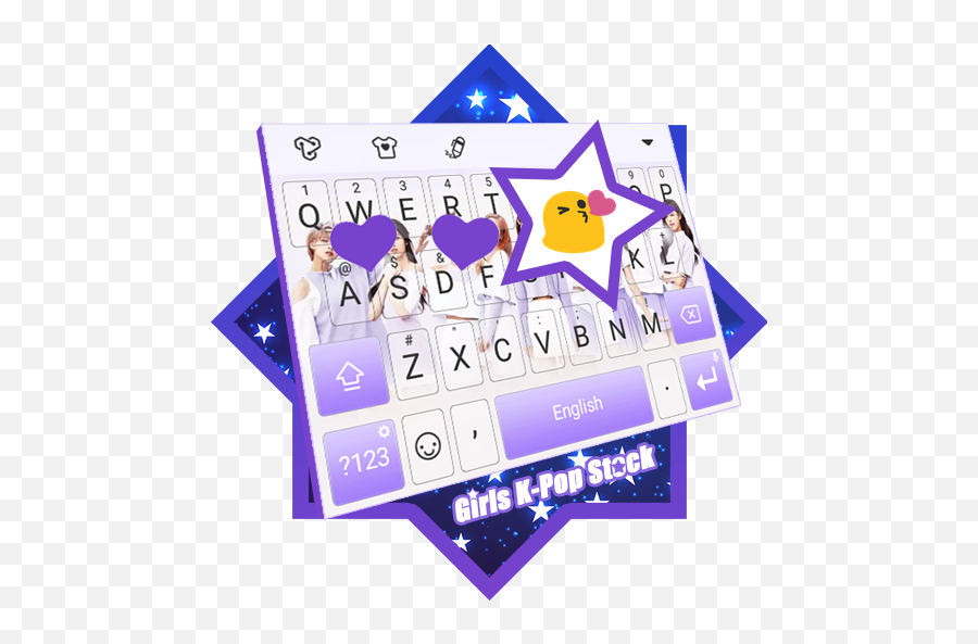 Kpop Girl Groups Keyboard Theme - Language Emoji,Minion Emoji Keyboard