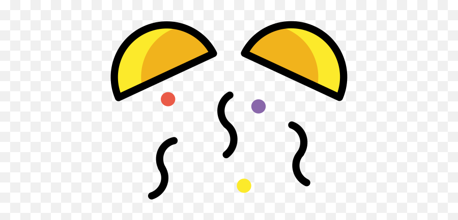 Confetti Ball Emoji - Dot,Confetti Emoticon