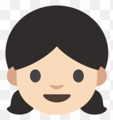 Light Skin Tone Emoji - De Menina