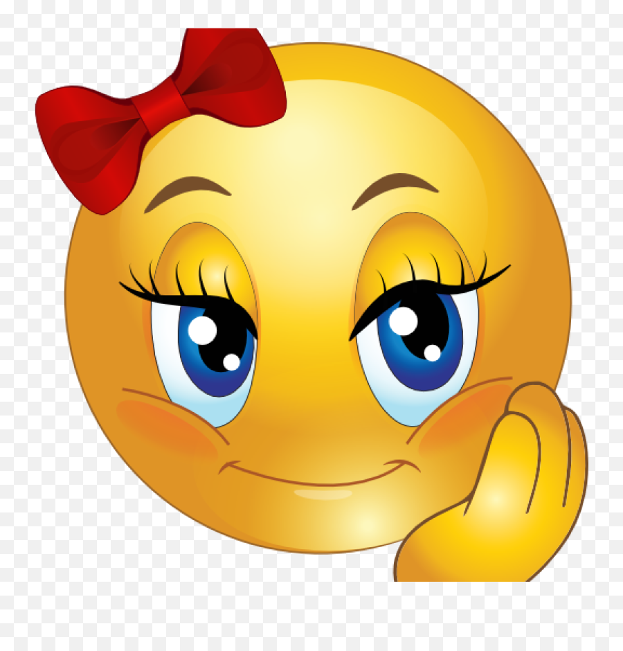 Smileys Clipart Girl Smiley Clipart Free Clipart - Wink Emoji,Excited Emoji Png
