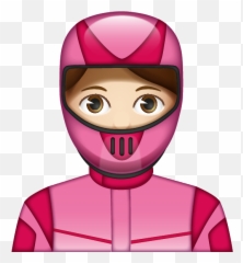 Emoji - Cartoon,Biker Emoji
