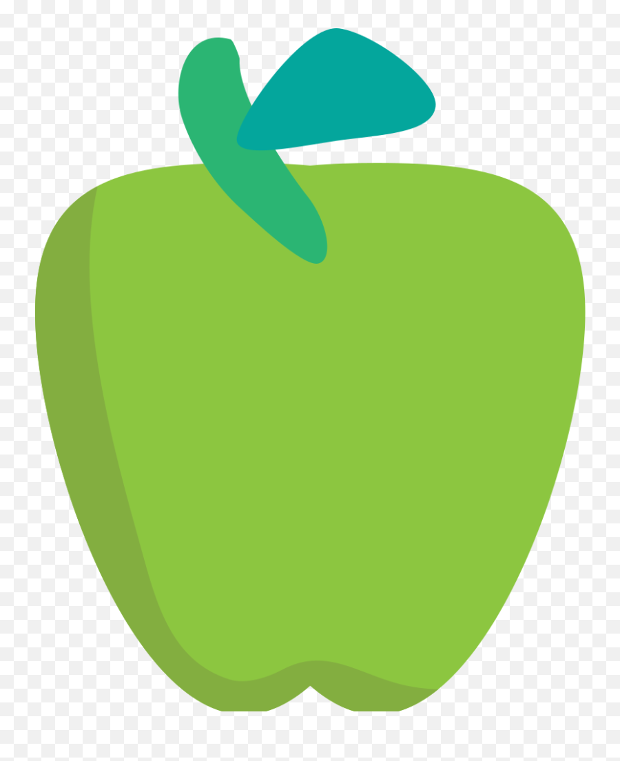 Emojione1 1f34f - Granny Smith Emoji,Apple Heart Emoji