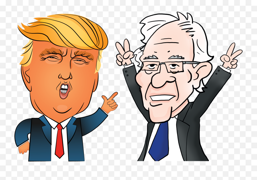Trump Clipart Cartoon Picture - Trump Orange Man Cartoon Emoji,Trump Emojis
