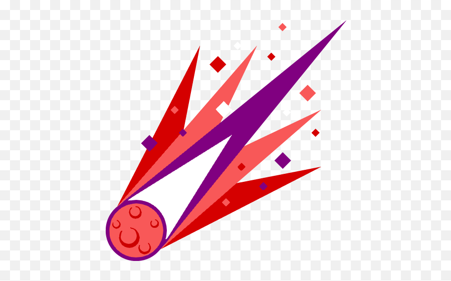 Icons Of Animes - Triangle Emoji,Comet Emoji