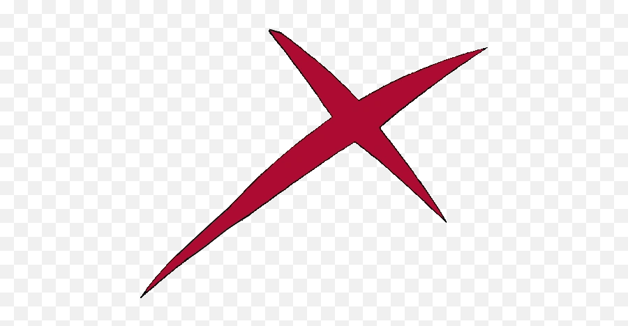 Red X - Red X Teen Titans Symbol Emoji,Red X Emoji