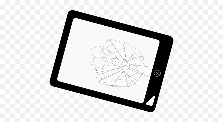 Broken Tablet In Black And White - Portable Network Graphics Emoji,Keyboard Emoticon