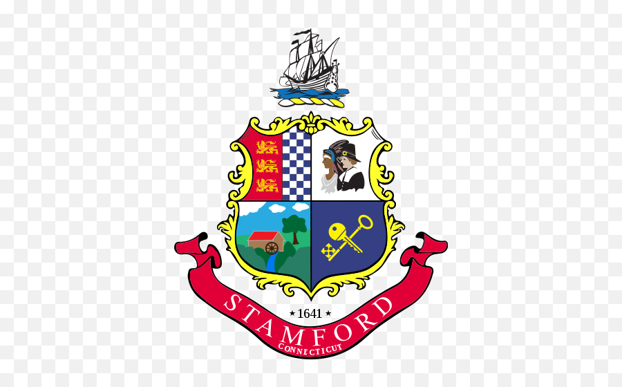 Seal Of Stamford Connecticut - City Of Stamford Seal Emoji,Flag Ship Emoji