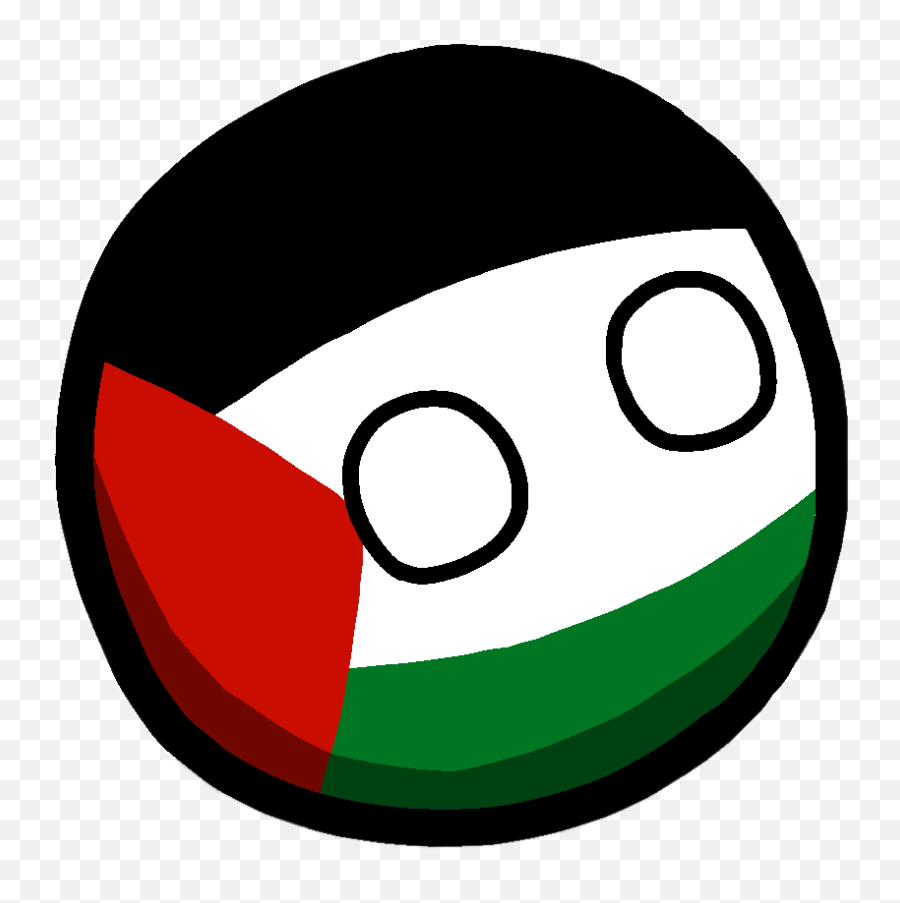 Palestineball Countryballs Palestine - Circle Emoji,Palestine Emoji