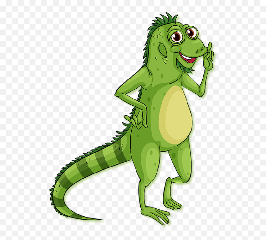 Gecko Clipart Iguana - Common Iguanas Emoji,Iguana Emoji