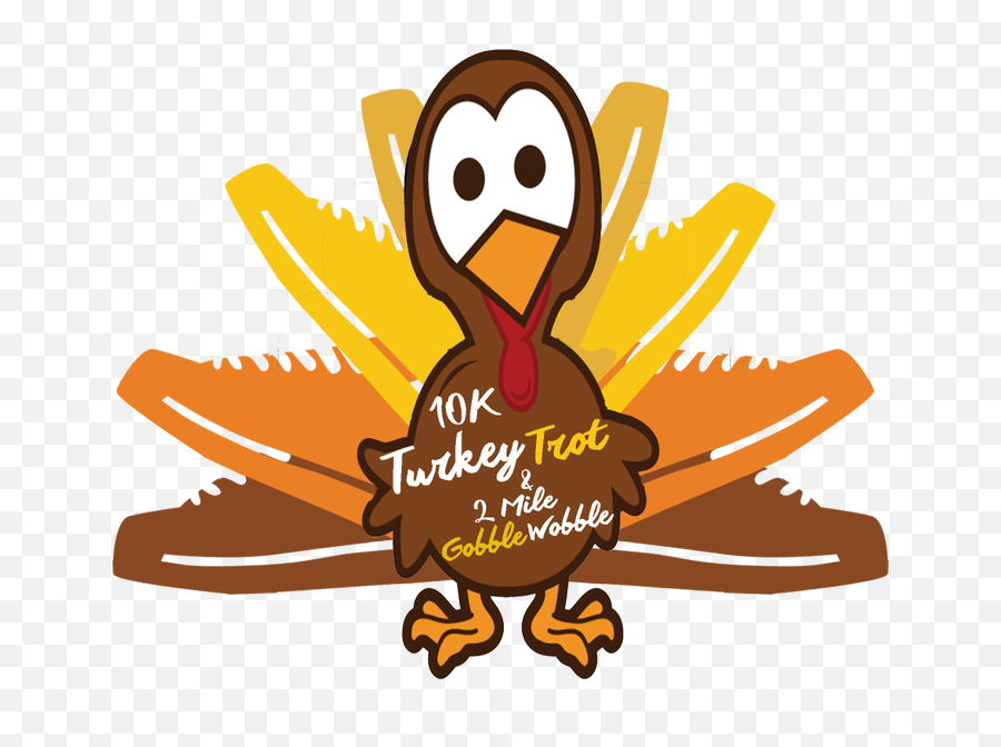 Tourism 10k Turkey Trot 2 Mile Gobble - Illustration Emoji,Cooked Turkey Emoji