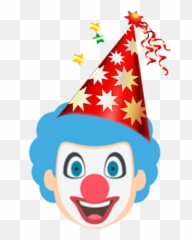 New Year Emoji - Clown Emoji,Question Mark Emoji