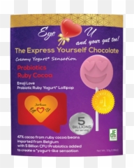 Eye Luv U Emoji Chocolates - Ruby
