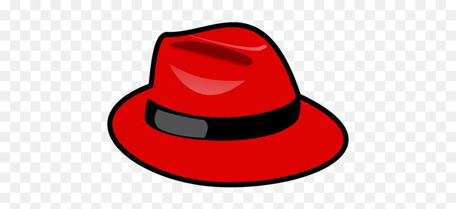Fedora Hat Vector Image - Red Hat Clipart Emoji,Sombrero Hat Emoji