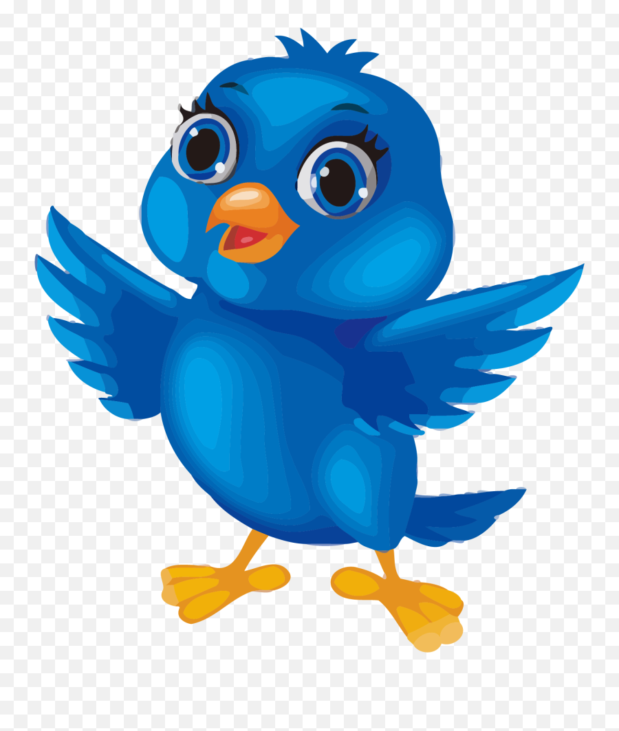 Blue Bird Clipart Png - Blue Bird For Kids Emoji,Blue Bird Emoji